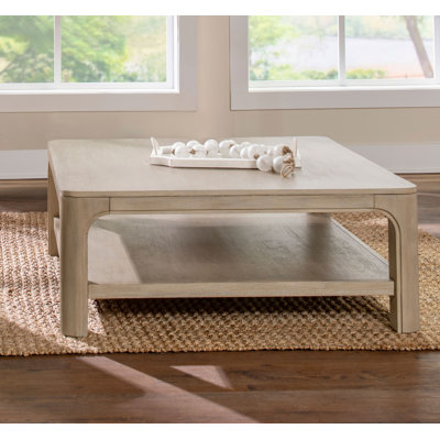 Table basse carrée en bois Feli