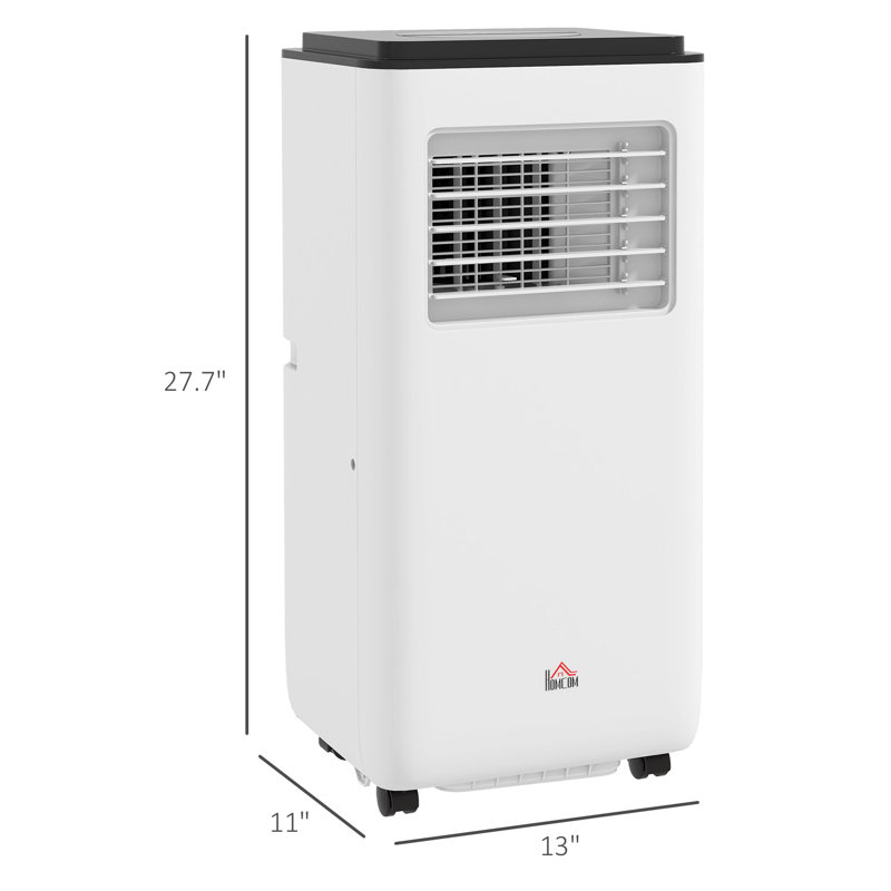HomCom 10000 BTU Portable Air Conditioner for 440 Square Feet with Remote Included