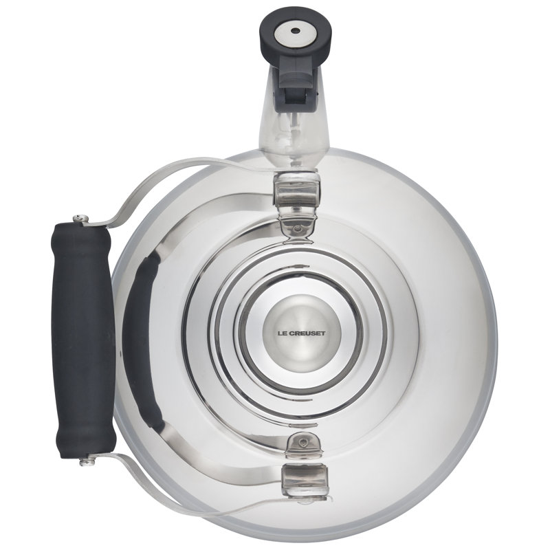 Le Creuset Stainless Steel Whistling Tea Kettle, 1.7qt.