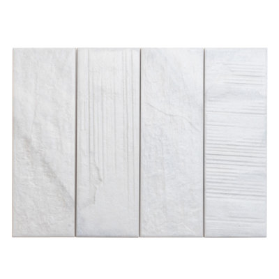 Carreau de plancher et de métro en porcelaine 4 po x 13 po