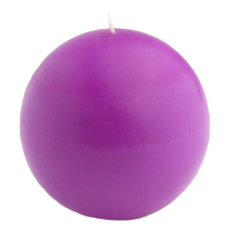 Unscented Novelty Candle, 2" Diameter, Set of 12, Purple