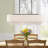 Claudelle 5 - Light Steel Dimmable Kitchen Island Square / Rectangle Chandelier-1348192139-1511794742-1511794745