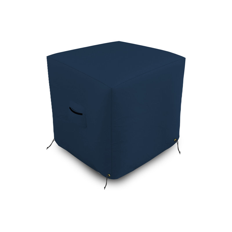 Outdoor Air Conditioner Cover, 55.9cm H x 61cm W x 61cm D, Blue