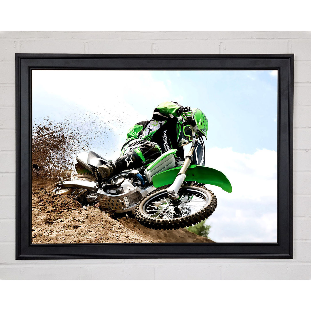 Kawasaki Motocross - Drucken