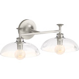 Tone 2 Light Indoor Bathroom Vanity Light Fixture, UL Listed