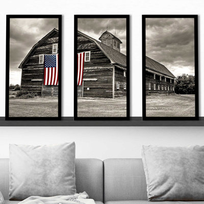 " Modern Barn " 3 - Pieces