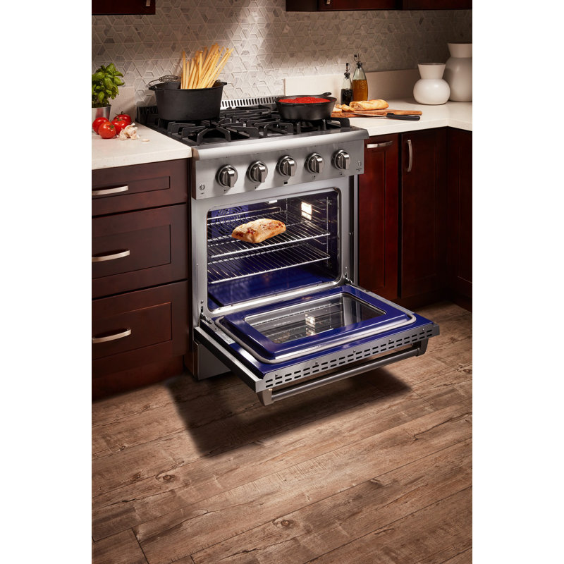 Cuisinière à gaz professionnelle autoportante de 30 po