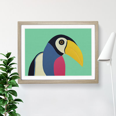 Toucan Bird Abstract Vol.1 - Single Picture Frame Print