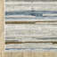 Tapis 3 pi x 5 pi gris, bleu, ivoire, brun, beige, bleu marine et bleu marine