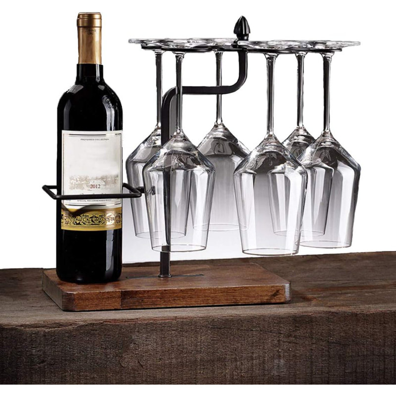 Red Wine High Footed Glass Holder