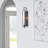 Buroker Steel Candle Wall Light