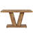 47.24" Walnut Brown Dining Table-1500529162