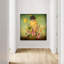 Curious Child'S Fantasy Garden Surreal Whimsical Contemporary Nature Flower Wall Art Print by Marja Van Den - Print-550845065
