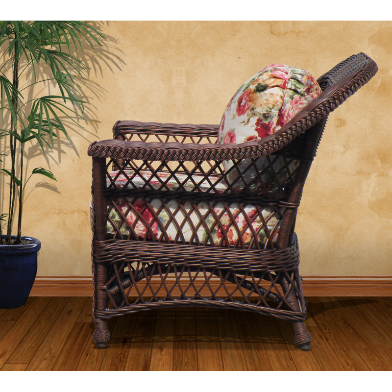 Rosado Upholstered Armchair, Brownwash, Bonita