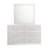 Alyviah 4-Piece Wood Bedroom Set (B/Dr/Mr/Ch), White-1908476944