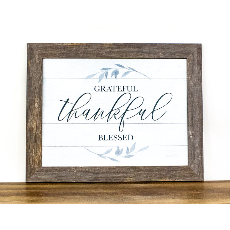 Grateful Thankful