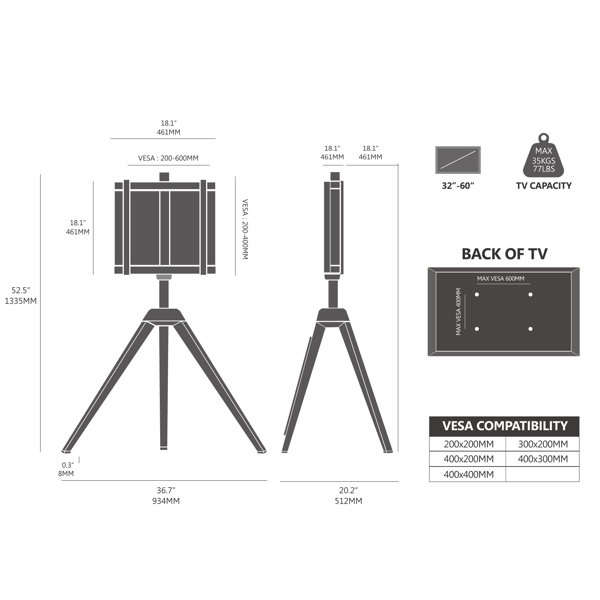 Dimensions du produit