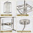 1 - Light Square/Rectangle Pendant-287839457