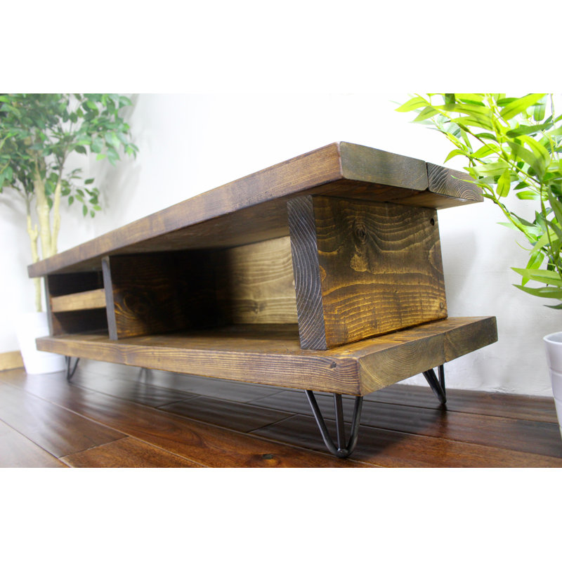 Didama Unfinished TV Stand for TVs up to 60", 44cm H x 100cm W x 40cm D