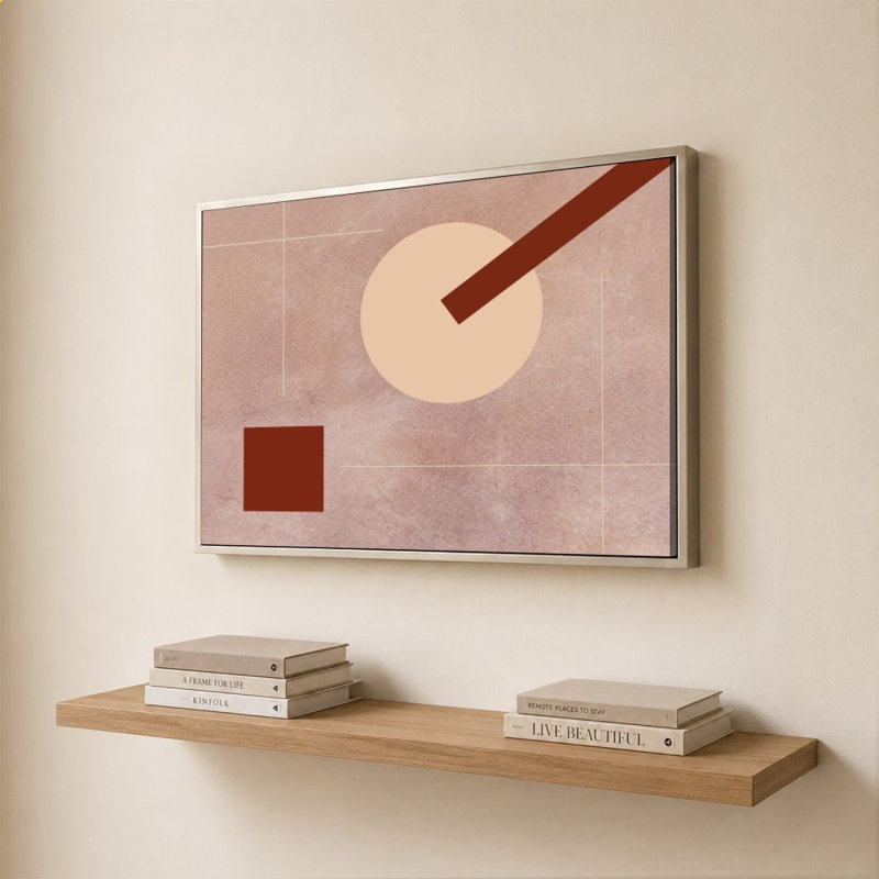 Lune moderne par SD graphiques Studio - impression sur toile