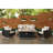 Sameko Amali 4 Piece Rattan Sofa Seating Group With Sunbrella Cushion Covers-70100242-31968857