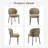 Upholstered Dining Chair with Thick Cushioned Seat-331487309