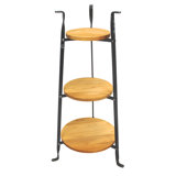 Premium Alder Wood Shelves For 3-tier Designer & French Stands