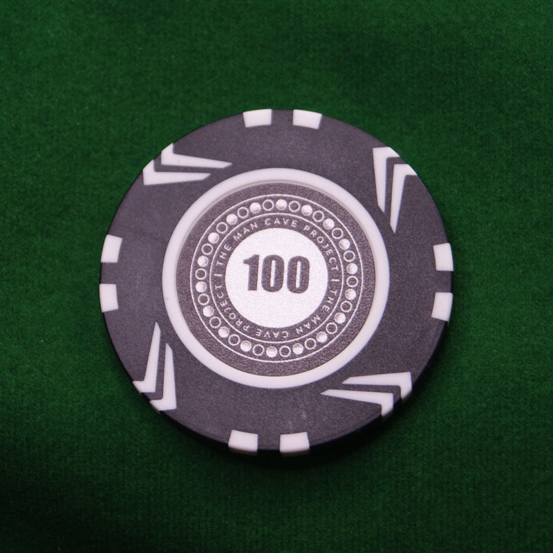 The Man Cave Project Plastic Poker Chips