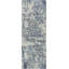 Wyona Power Loom Dark Blue/White/Charcoal Rug-2093293395
