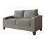Causeuse de réception en tissu 57,87 po Jacqualyn-46029462