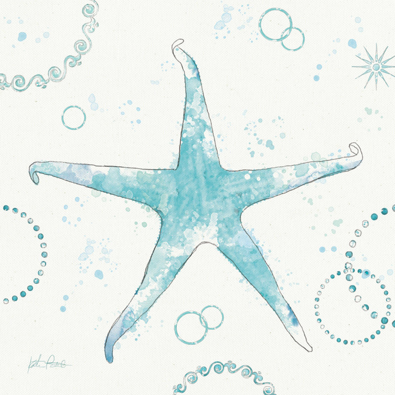Coastal Splash I No Words, H 20 po x l 20 po, Non, Toile tendue