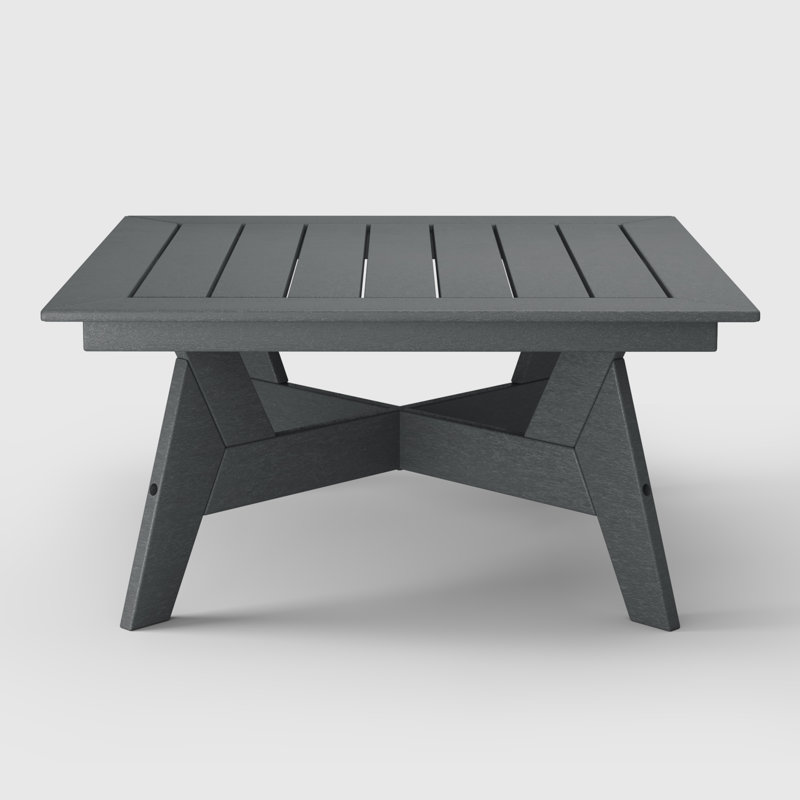 Table de conversation 37 po, Gris