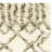 Benyam Hand Tufted Nz Wool/Cotton Geometric Rug in Ivory/Green-2089082372