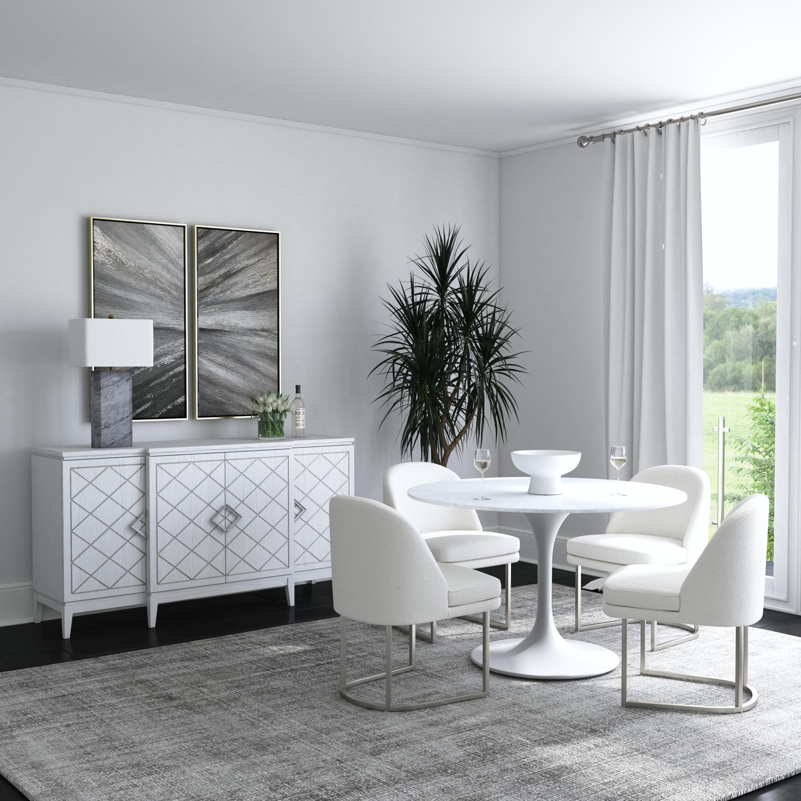Iyana Marble Table Lamp