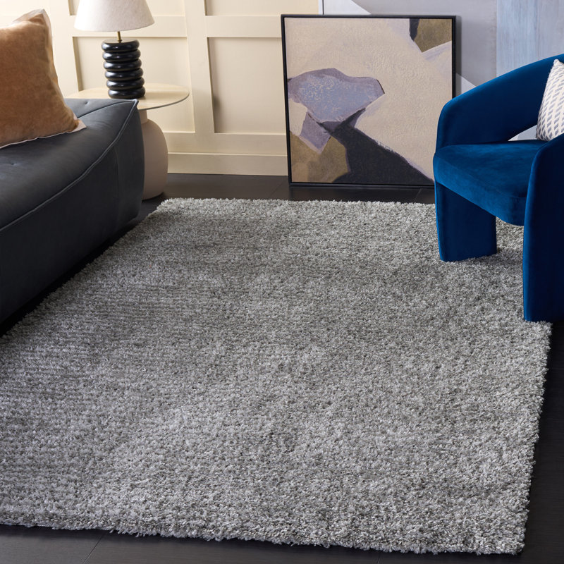 Atlantis Shag 102 Performance Solid Color Rug, 5'-3" X 7'-6" Rectangle