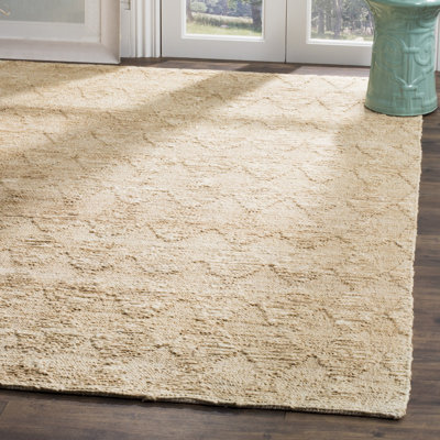 Mercado Organic Hand Woven Jute Geometric Rug