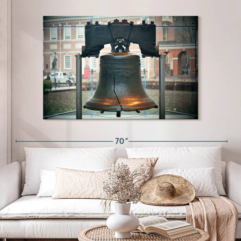 Lilie American Liberty Bell, 34" H x 51" W