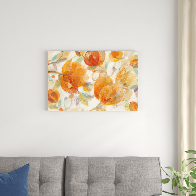 «Spring Glory» par Albena Hristova - peinture sur toile tendue, H 20 po x l 30 po