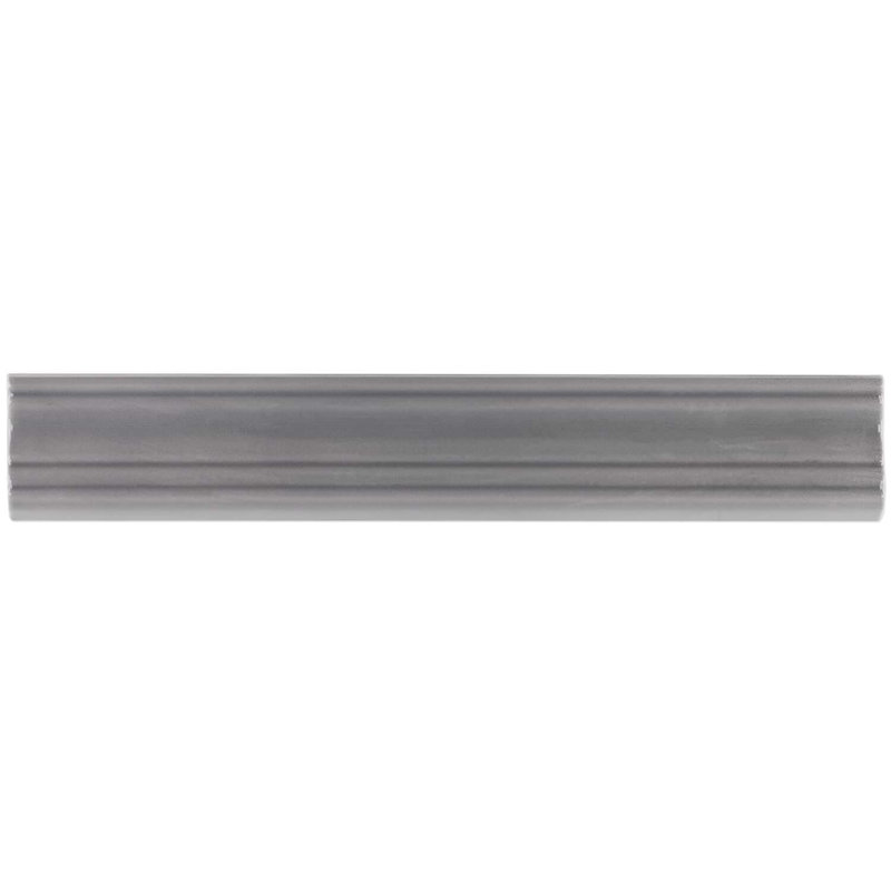Manchester 2X12 Ceramic Chair Rail Liner, Charcoal