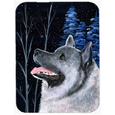 Planche à découper en verre norvégien Elkhound de Red Barrel studio®
