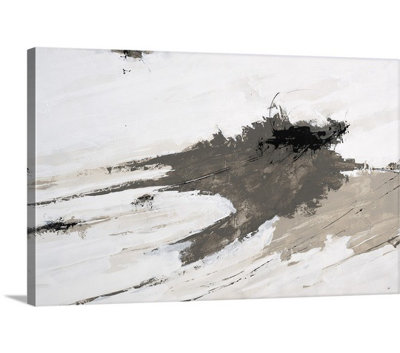 'Intrinsically Grey' by Joshua Schicker Painting Print on Canvas