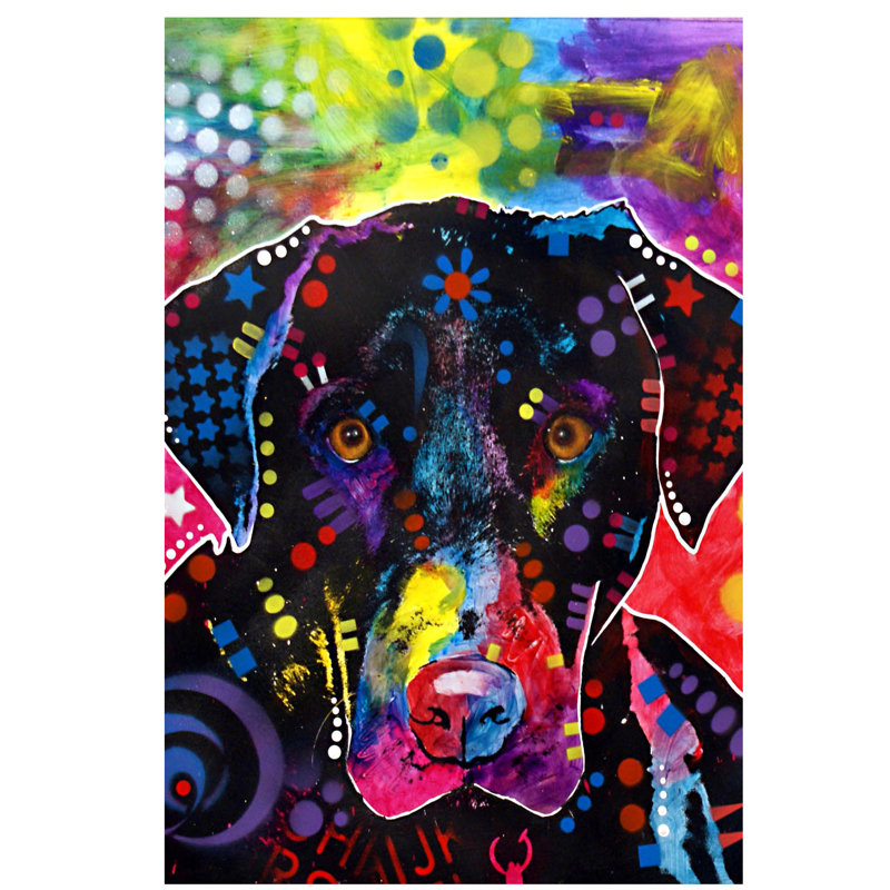 The Labrador by Dean Russo - Wrapped Canvas Print, 66.04 cm H x 45.72 cm W x 1.91 cm D
