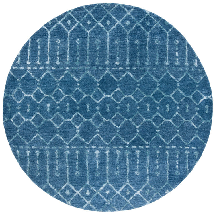 Griffiths Hand Tufted Wool Geometric Rug