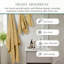 Ensemble de serviettes de salle de bain 100% coton 100% coton zéro torsion Robbs Home Weavers 500GSM, 16 po x 24 po (8) (8 serviettes à main), jaune-130204318-130204317