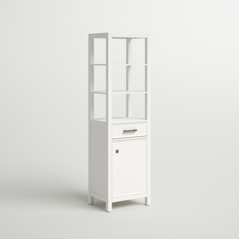 Aileen Linen Cabinet, White