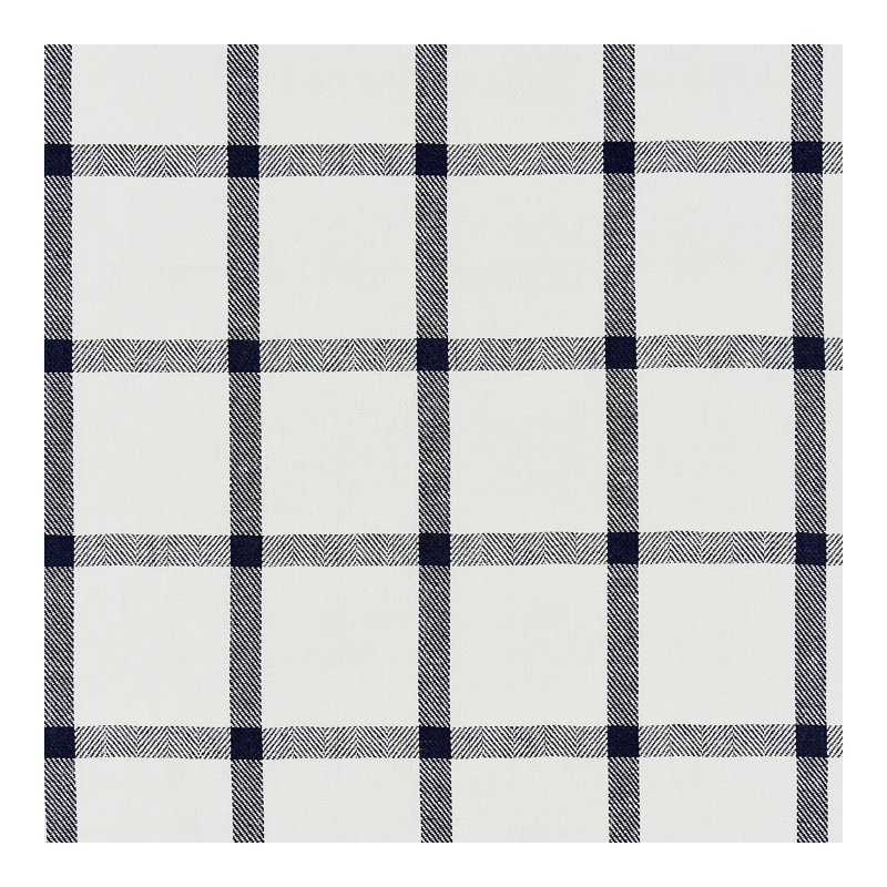 Chatham Wilton Check Fabric, Navy