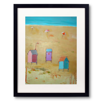 Cabanas Print by Phyllis Adams