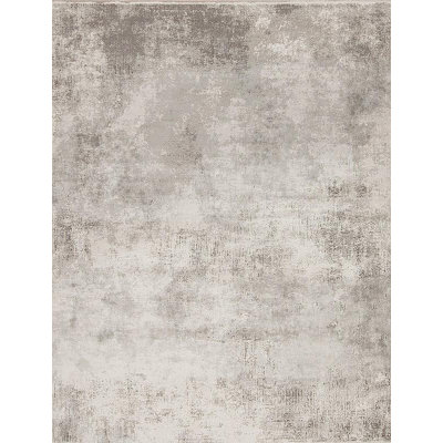 Santorini Abstract Area Rug in Gray
