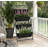 Outdoor 4-Tier Vertical Raised Garden Planter With 4 Boxes-610566641