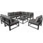 Nailsworth 8 - Person Patio Conversation Set with Cushions